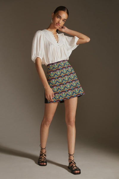 Embroidered skirt 60 outlet