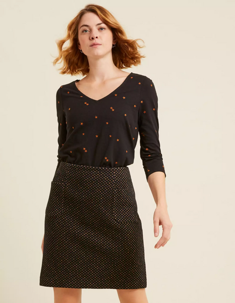 Star jacquard skirt cheap