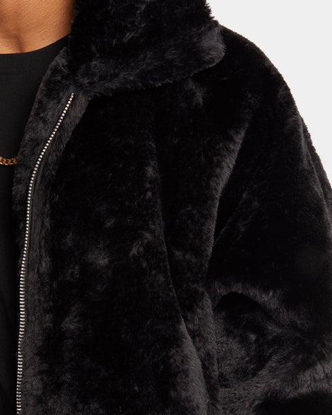XXIII (LN) Baller faux fur bomber jacket! 16