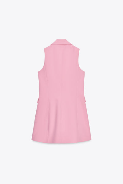 ZARA (BN) Double breasted waistcoat dress! 14