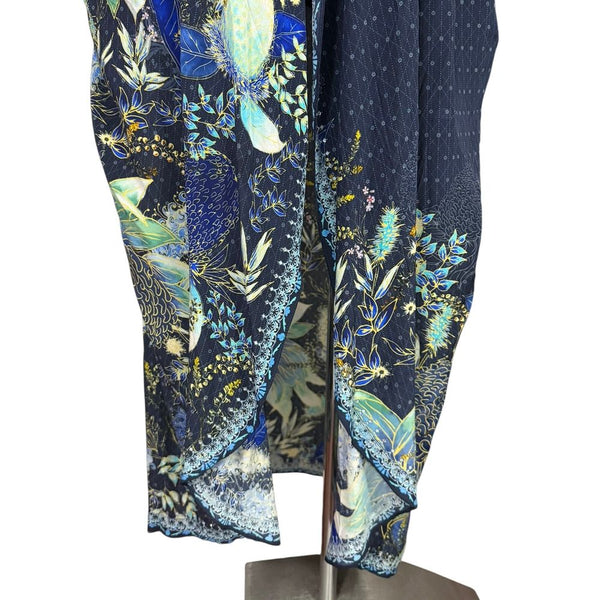 CAMILLA - Embellished silk + wool blend duster! 10-14