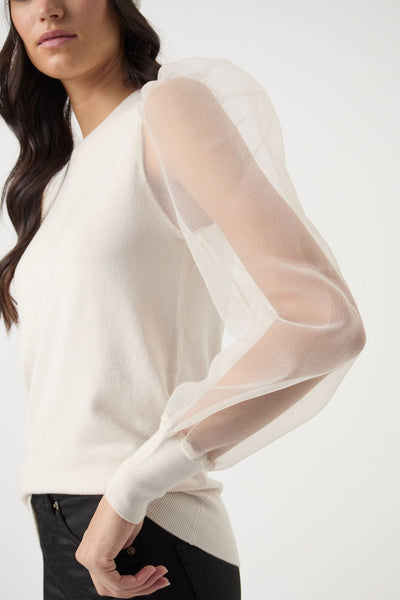 DECJUBA - Liv organza sleeve top! 10