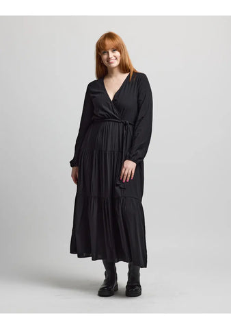 STELLA + GEMMA (BN) "Lexington" wrap maxi dress! 16