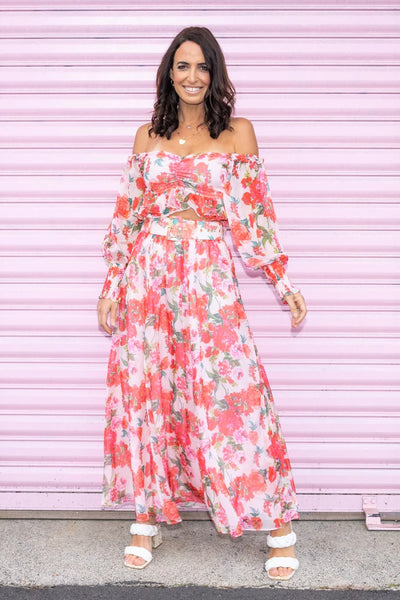 AUGUSTINE (BN) "Sienna" frilly floral top! 10