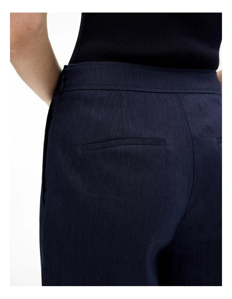 WITCHERY (LN) Linen blend crop pant! 14