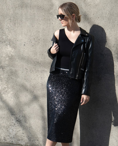 REPERTOIRE "Luna" sequin skirt! 14