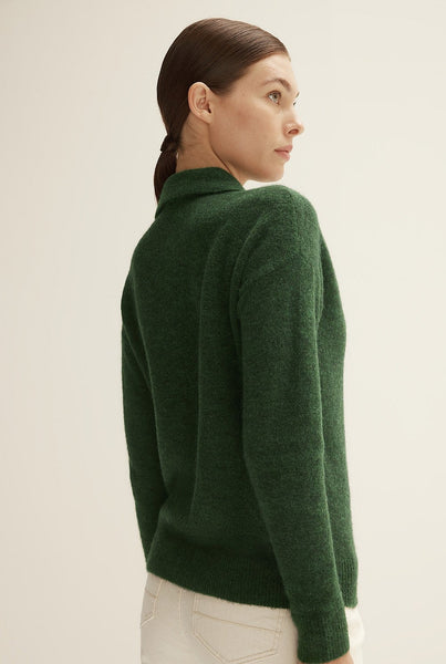 TRENERY - Alpaca + merino half placket pullover! 14