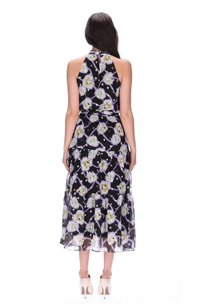 AUGUSTINE "Tilly ruby" maxi dress - Lilac print! 14
