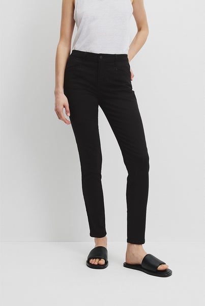 COUNTRY ROAD - Sateen jeans - Black! 8