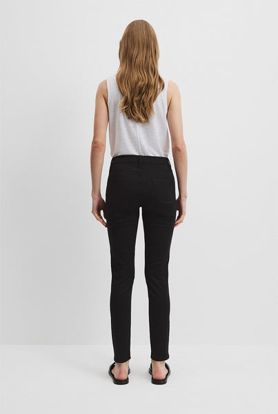 COUNTRY ROAD - Sateen jeans - Black! 8