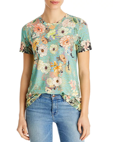 JOHNNY WAS (LN) Millay favourite floral tee! 18