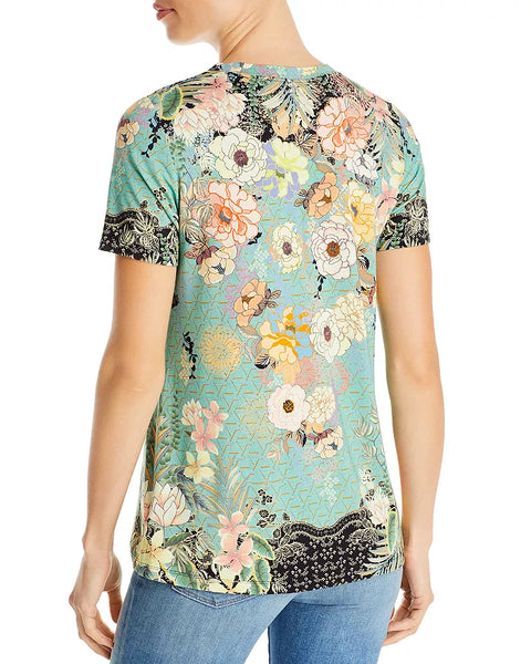 JOHNNY WAS (LN) Millay favourite floral tee! 18
