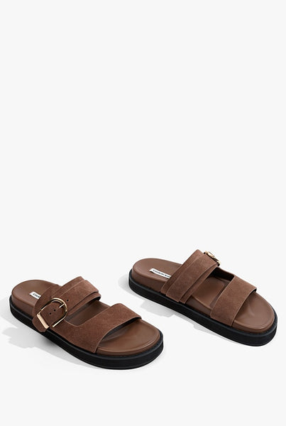 COUNTRY ROAD - Raya leather sandals - Mocha! 6-7