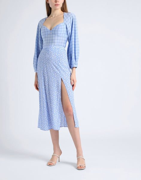 & OTHER STORIES - Billow sleeve shirred plaid top! 10-12