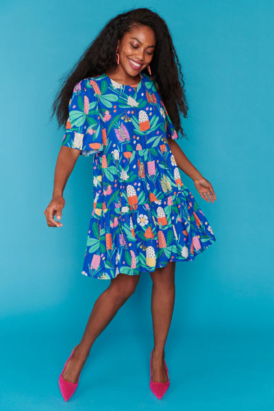 LITTLE PARTY DRESS - Floral print dress! 12