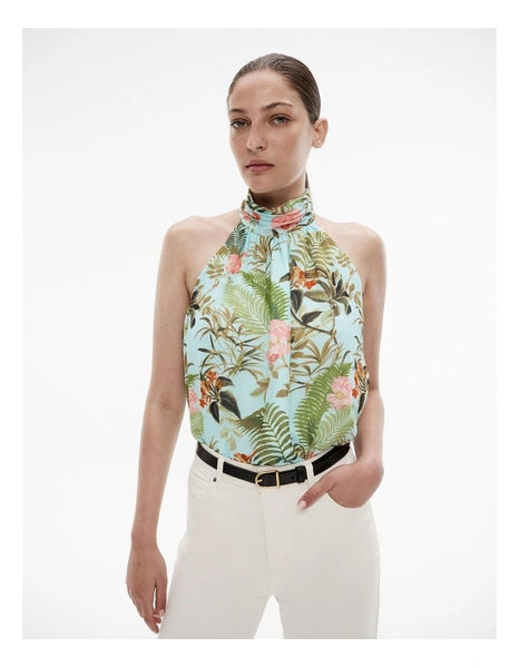 WITCHERY - Jungle canopy halter top! 12