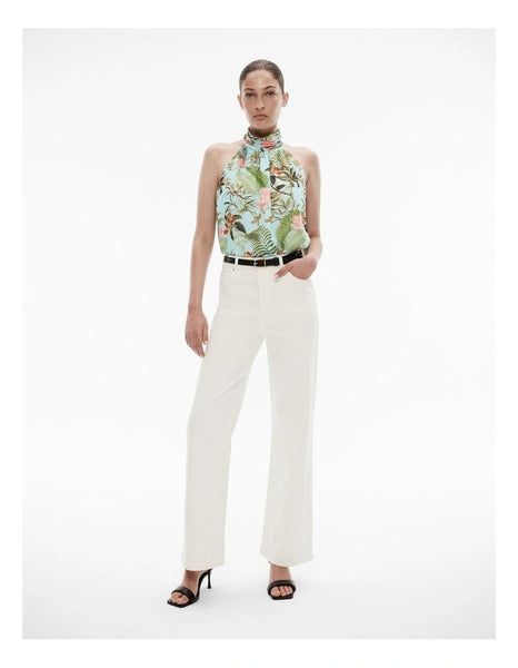 WITCHERY - Jungle canopy halter top! 12