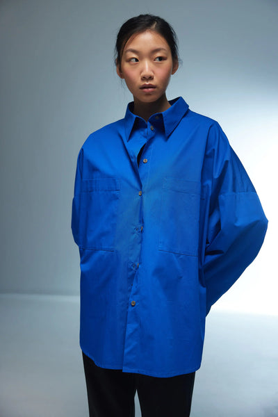 RICOCHET (NZ) Fredrick shirt - Cobalt blue! 12-14