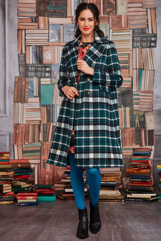 CURATE By Trelise (LN) "Little coaty" plaid coat! 14