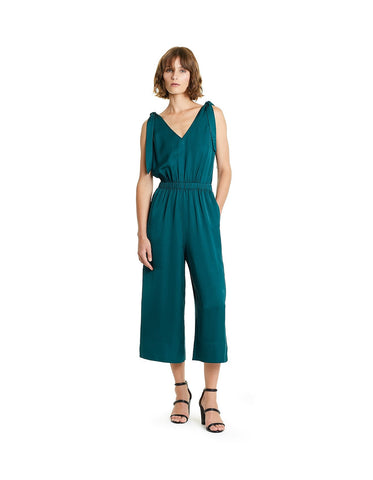 COUNTRY ROAD Textured satin wide leg jumpsuit! 8-10