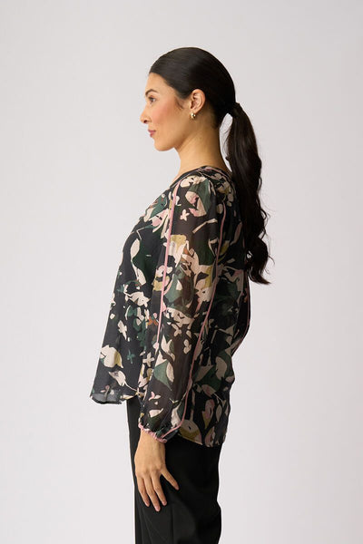 FOIL (LN) Pipeline blouse - Shadow floral print! 14