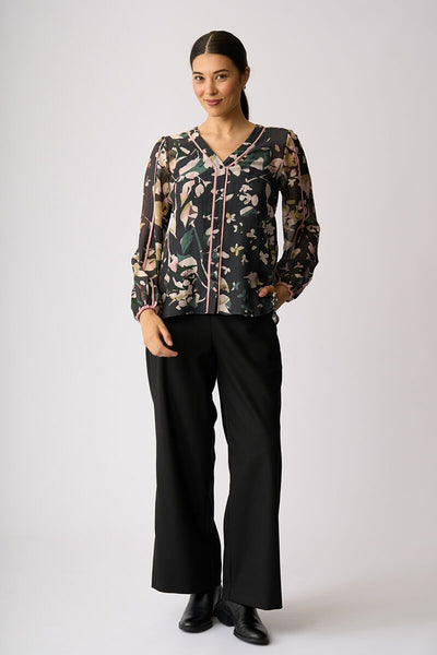 FOIL (LN) Pipeline blouse - Shadow floral print! 14