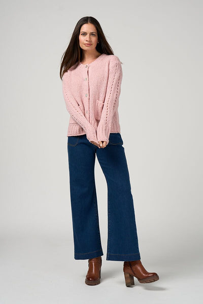 LOOBIE'S STORY (LN) Merino blend Tilly cardi - Pink! 14