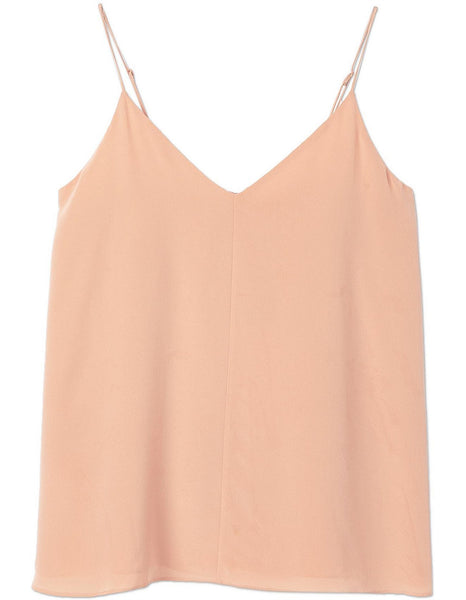 COUNTRY ROAD - Silk v-neck cami - Blush pink! 10