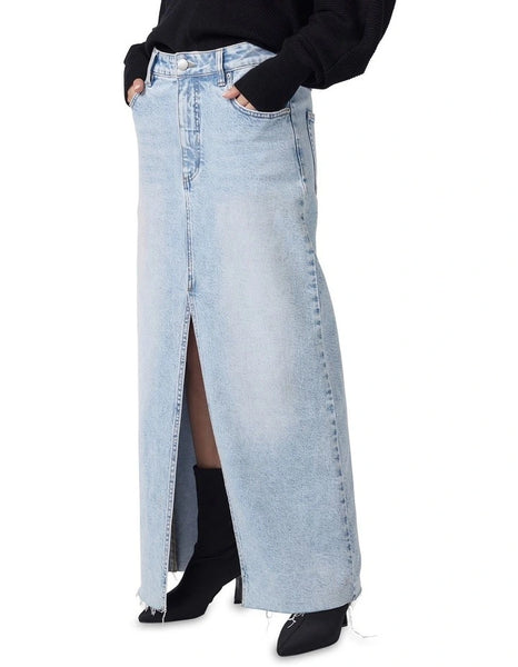 DECJUBA - Zaylee denim maxi skirt! 16