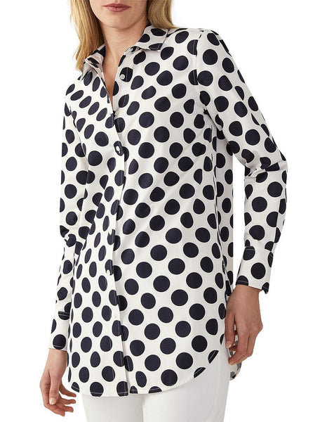 TRENERY - Cotton poplin spot shirt! 12