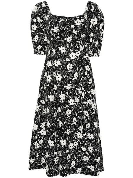 POLO By Ralph Lauren (LN) Floral linen midi dress! 10