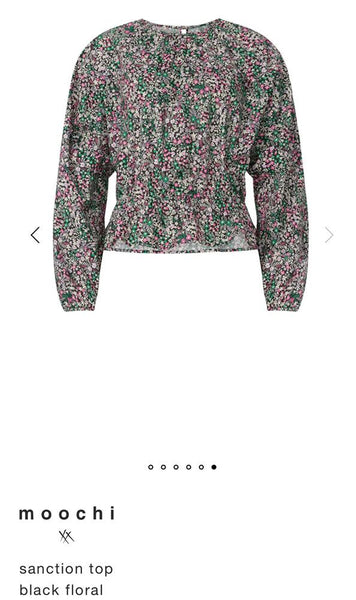 MOOCHI (NZ) "Sanction" floral print top! 16