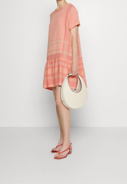 SUMMERY Copenhagen - Pink + orange derss dress! 14-16