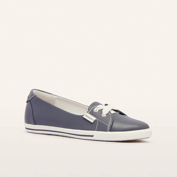 FRANKIE4 (LN) "Hannah III" leather flats - Denim punched! 9