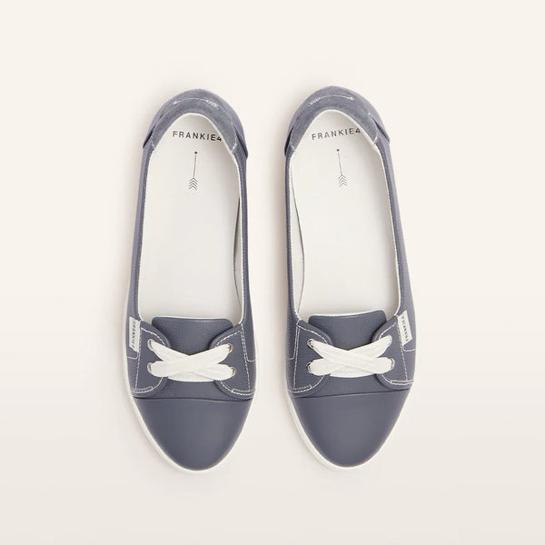 FRANKIE4 (LN) "Hannah III" leather flats - Denim punched! 9