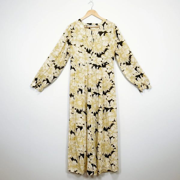 AWARE by Vero Moda (LN) Yellow floral maxi dress! 14
