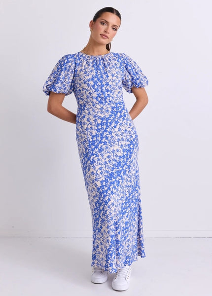 STORIES BE TOLD "Astrid" floral bias maxi dress! 12