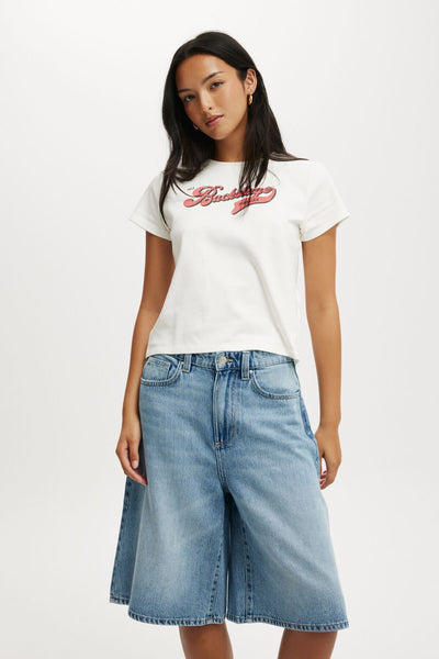 COTTON-ON "Lyocell wide denim jort! 14