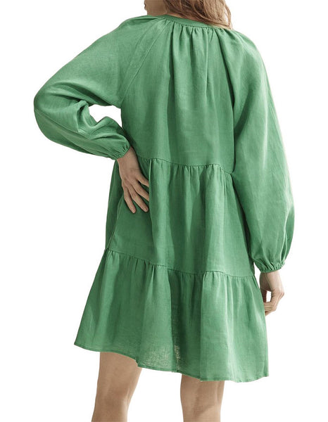 COUNTRY ROAD - Organic French linen dress! 12