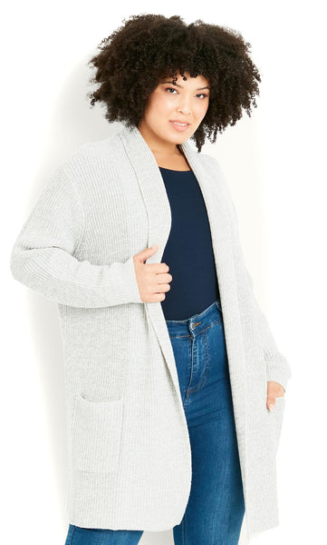 EVANS (BN) Shawl collar cardi! 22-24