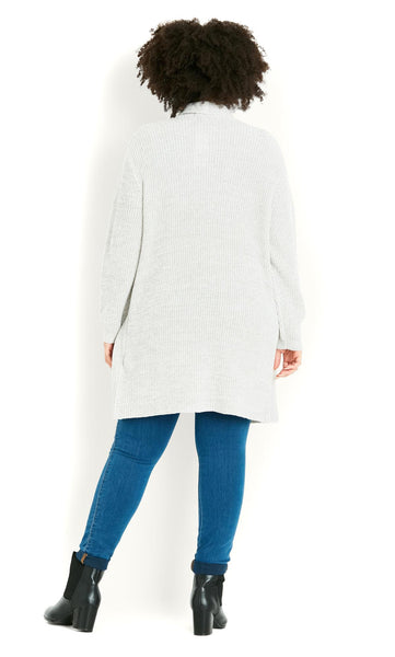 EVANS (BN) Shawl collar cardi! 22-24