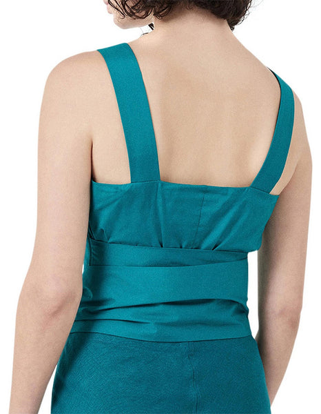 WITCHERY - Tie wrap cami - Teal! 14