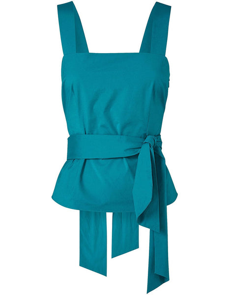 WITCHERY - Tie wrap cami - Teal! 14