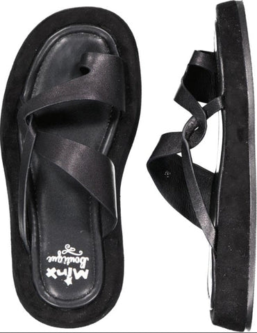 MINX "Hive" leather sandals! 40