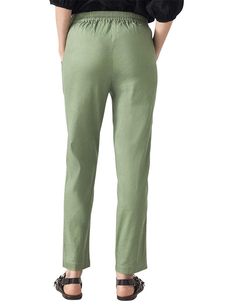 TRENERY - Stretch linen pull on pant! 12