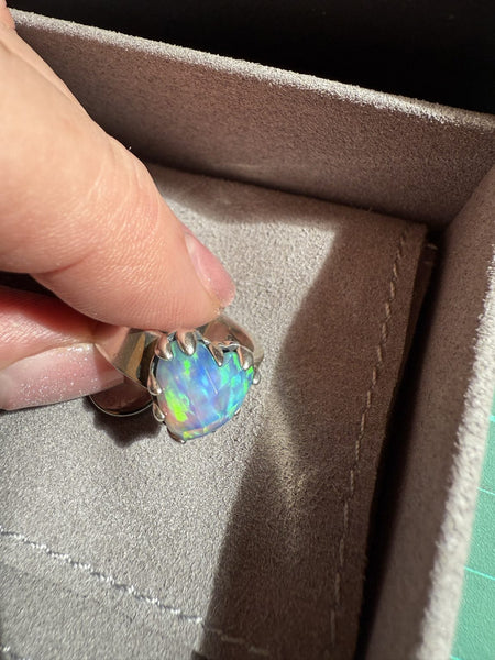 STOLEN GC - Love claw ring - Bello opal!