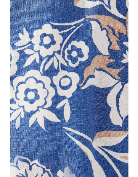 TRENERY - French linen Tapestry floral dress! 12