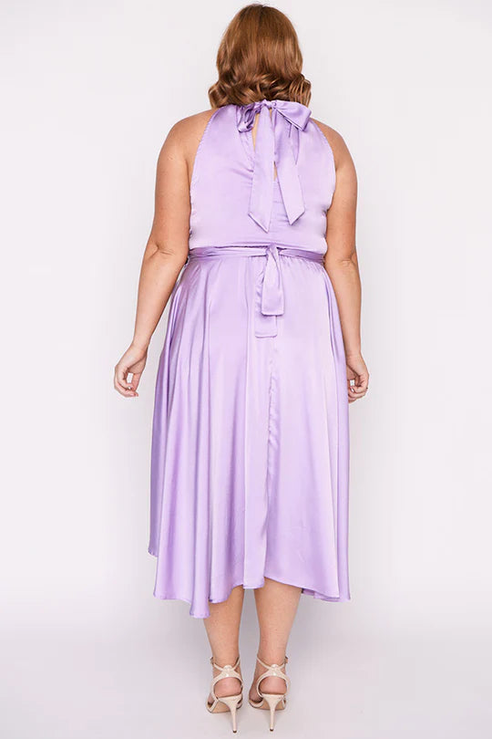 LITTLE PARTY DRESS BN Oceania purple rose party dress 12 Recycle Style Preloved Designer Clothing