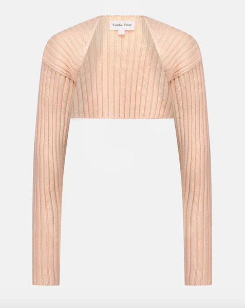 CAITLIN CRISP (LN) Cotton bolero cardi! 10-12