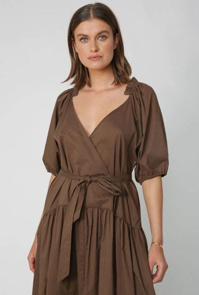 MOOCHI "Esteem" cotton midi dress! 10-12